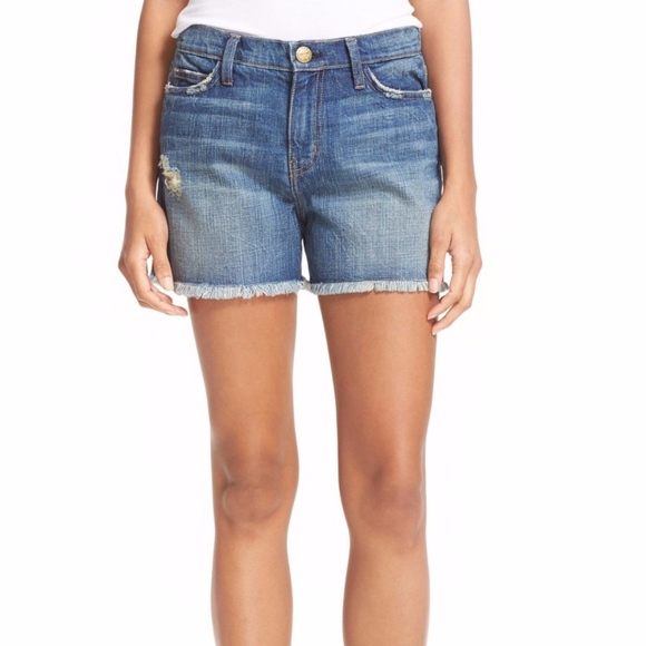Current/Elliott Vintage Straight Cutoff Shorts - Picture 6 of 8